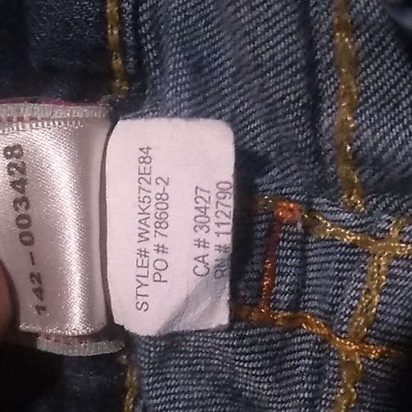 Womens True Religion Rainbow Horseshoe Straight Leg Jeans 23 - Picture 8 of 9